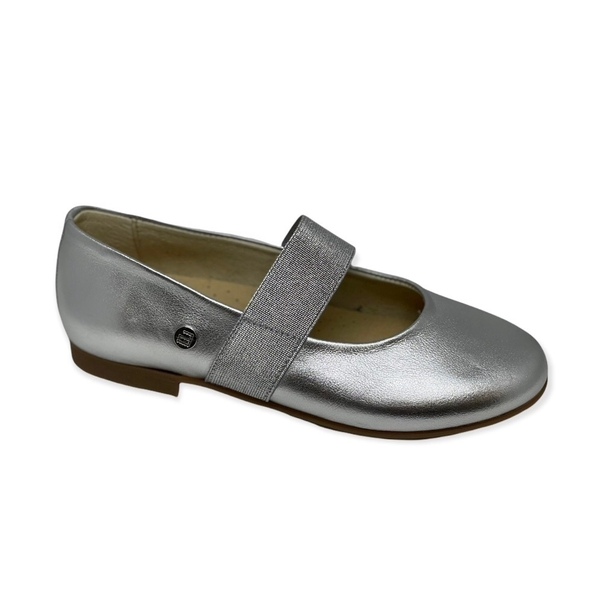 ANDANINES BALLERINA ZILVER BAND LAATSTE MATEN 29-34-35-36 